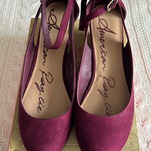 American Rag Women's Plum Heels